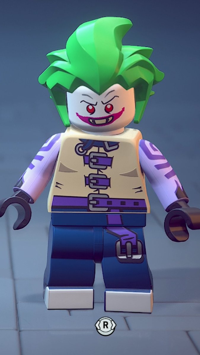 Blitzwinger's tweet photo. So cool to see 'The Batman' (2004) Joker made the playable roster in the NEW LEGO Batman game

#LEGOBatmanGame https://t.co/bWY8beTzFr