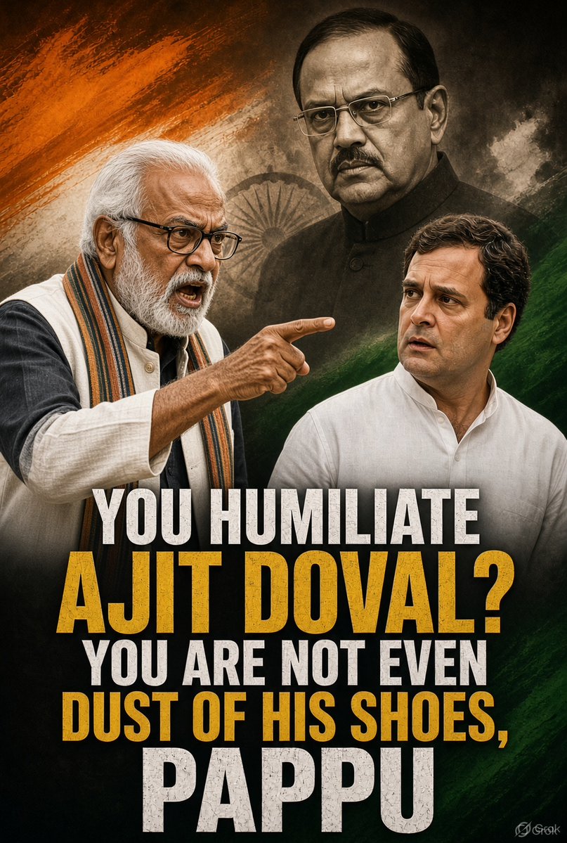 ProfKapilKumar's tweet photo. @RahulGandhi @kharge @INCIndia dynastic slaves !
What you know about him and the sacrifices and service he gives to India unlike your power lusty traitors politics !
@PMOIndia https://t.co/NltbuQOfYX