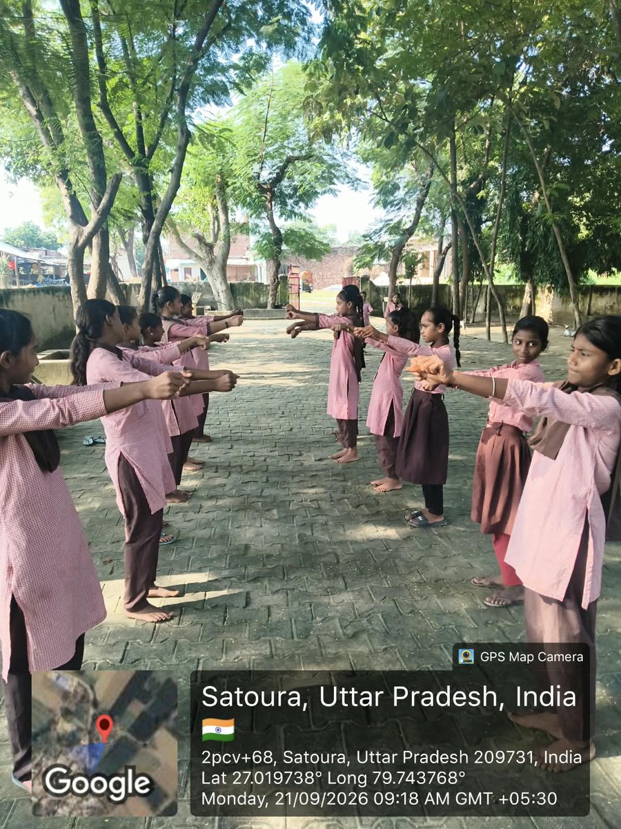 dm_kannauj's tweet photo. आज दिनांक 21-09-2026 को जनपद के 10 विद्यालयों क्रमशः  वि०ख० कन्नौज के उच्च प्राथमिक विद्यालय हैवतपुर कटरा‚ सलेमपुर तारा‚ अड़ंगापुर‚ सतौरा‚ दाईपुर व फिरोजपुर‚  वि०ख० हसेरन के कम्पोजिट विद्यालय भदौरियन पुरवा व कलसान एवं उच्च प्राथमिक विद्यालय लाख‚  वि०ख० उमर्दा का उच्च प्राथमिक विद्यालय रत्नापुर  में आत्मरक्षा प्रशिक्षण का आयोजन किया गया।
@CMOfficeUP 
@UPGovt 
@InfoDeptUP 
@basicshiksha_up