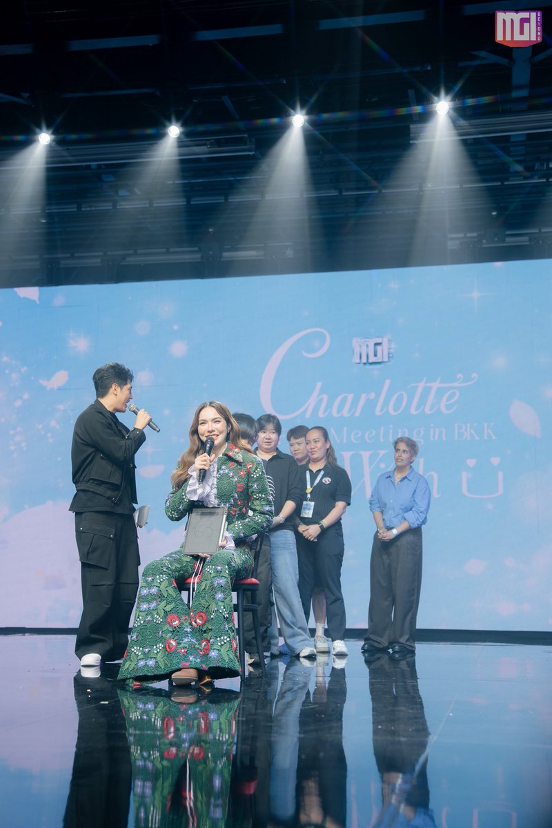 MGIBeyond's tweet photo. SMILES THAT SAY IT ALL. 🐰💕

ภาพบรรยากาศงาน CHARLOTTE 1st FAN MEETING IN BKK ที่เต็มไปด้วยความสุข รอยยิ้ม และความรักท��่โอบกอดหัวใจของเราทุกคนไว้ด้วยกัน

ขอบคุณที่มาเติมเต็มวันพิเศษนี้ให้เต็มไปด้วยความสุขและความรักนะคะ 🤍✨

#Charlotte1stFanMeetInBKK
#Charlotte1stFanMeetinginBangkok 
#ชาล็อตออสติน #CharlotteAustin
#MGIBeyond