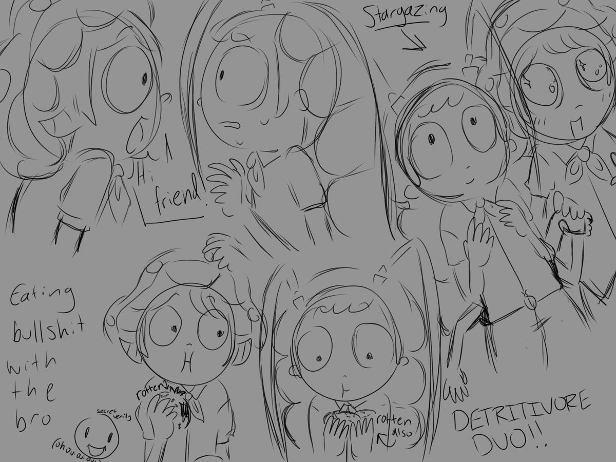 leftoverdinner0's tweet photo. Ok i saw this isopod morty after drawing mushroom morty and i HAD to draw them together. Okay??? Detritivores stick TOGETHER. I like the stargazing doodle so cuties!!! #MortySummerCamp

(Isopod Morty by @pawwypup)
 
((!!!Will take down if asked!!!)) https://t.co/wTSWuk9cQr
