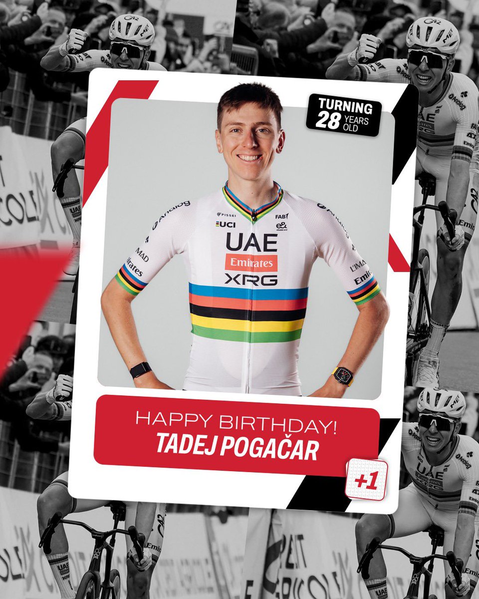 TeamEmiratesUAE's tweet photo. Happy birthday, @TamauPogi ! 🎈🥳

We miss having you around and can’t wait to see you back, stronger than ever❤️

#WeAreUAE https://t.co/NW4zfq8Gt6