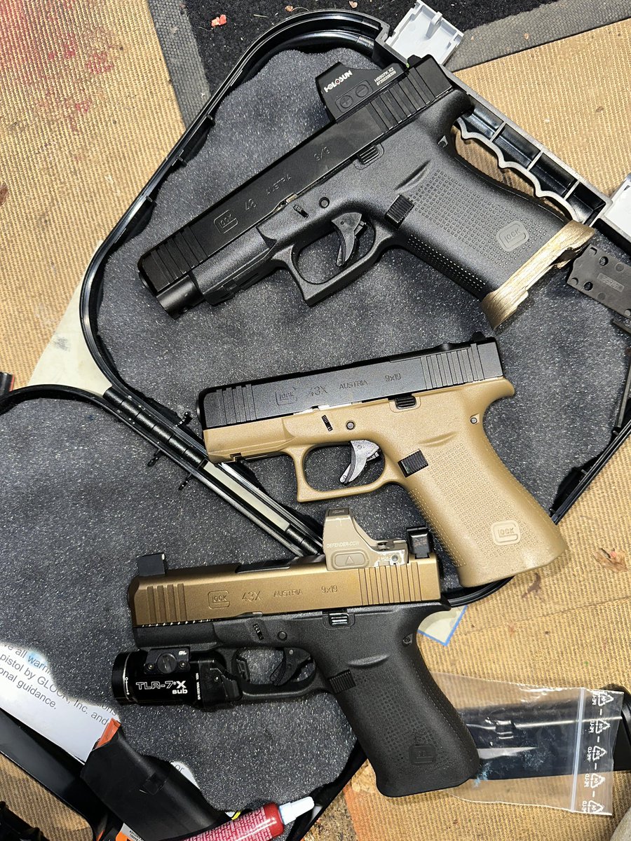 Tacticaljavi999's tweet photo. #SlimLine #Glocks🔥 #Glock48 #Glock43X #FDE https://t.co/YXwtmEbT2k