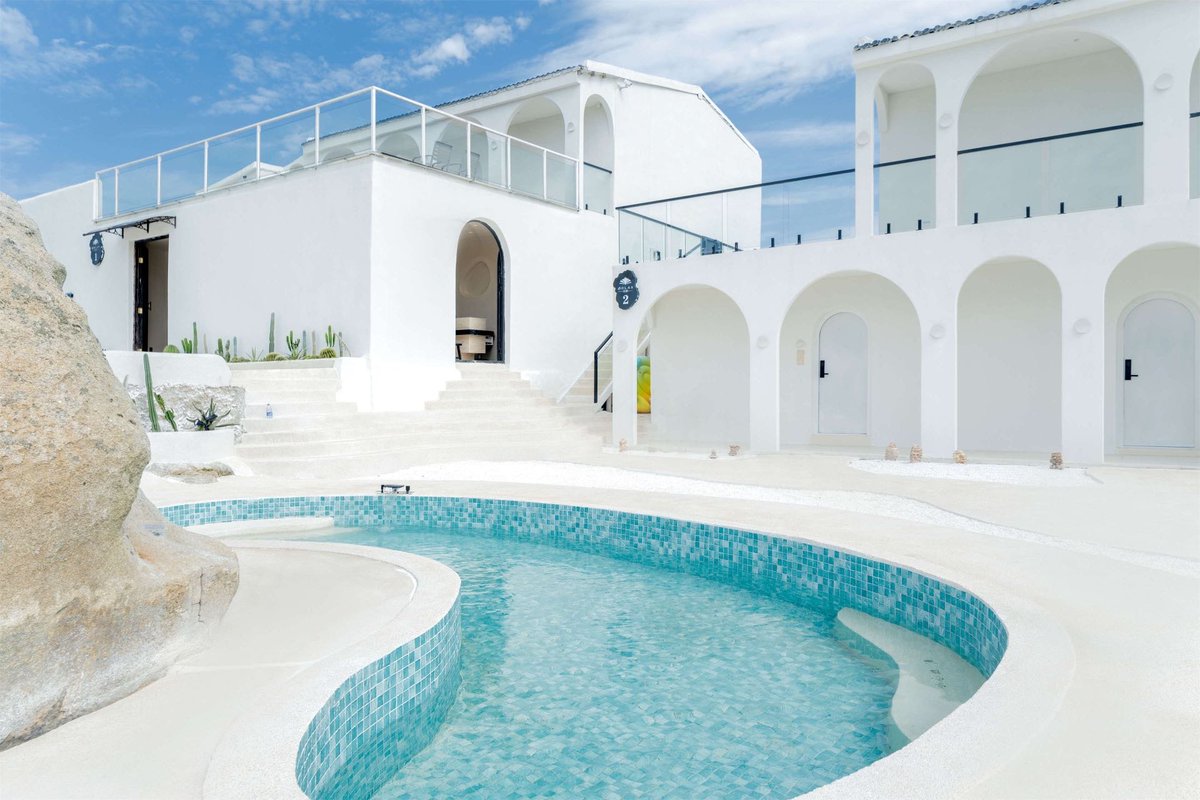 HolaFujian's tweet photo. 🌊💙 “Little Santorini” hidden on China’s Pingtan Island! White & blue hillside homestay with curved ocean-view windows, thoughtful butler service and pet-friendly stays. Your perfect slow coastal getaway in Fujian.
#Fujian #Pingtan #tourism #Santorini #sea #homestay #coastal
@zaobaosg @PhoenixTV_News @MFA_China @zhang_heqing @ZhongBai2020 @AmbZhengZeguang @Logan_ology
@salahzhang @EmbSuarezSalvia @XIEYongjun_CHN @AmbXieFeng @China_Amb_Mdv @ZuoZhangChina @CGSyd_WangYu @ChinaCG_Muc @ChinaCG_Ffm @ChineseEmbinAus @AmbassadeChine @ChinaCG_NYC @AmbCina @ChinaCGToronto @China_Lyon @consulat_de @CGChinaSP @ChinaConSydney @ChinaCG_HH @ChinaCG_CC @ChineseEmbinUS @Chinaemb_Hellas @AmbFangQiu @ChineseEmbinAB @ChineseEmbinUAE @ChinaEmbajadaRD
