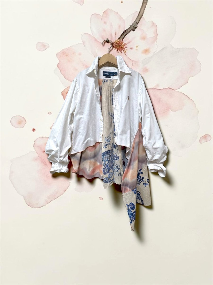 kaya1209's tweet photo. いつもありがとうご��います。🥰🥰
sold🥰🥰🥰
pinzoro kimono remake
ラルフローレンに着物なんて素晴らしいセンス😍ピンゾロさんオリジナル🔥
@suZume1179
#リメイクワンピース
#着物リメイク
#remake
#kimono
#中野ブロードウェイ
#和洋折衷 https://t.co/KHbp3WPghR