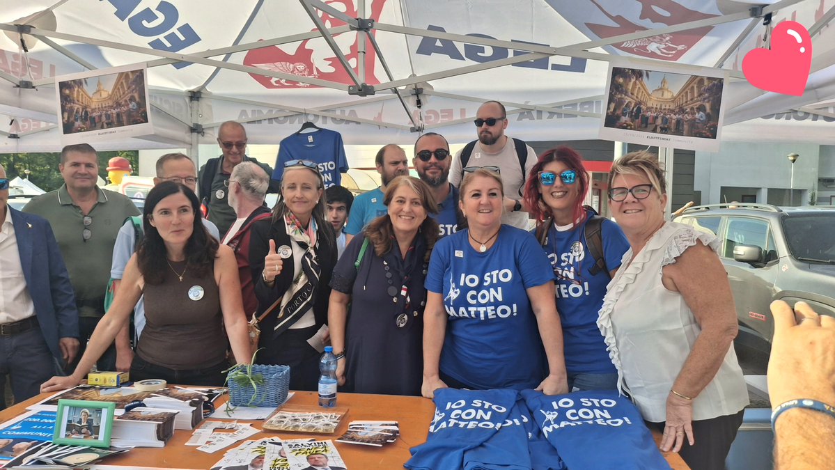 bertero_g's tweet photo. @ClaudioBorghi Il #LastFinday ha fatto la sua parte, ma anche il nostro gazebo a #Pontida2026, sempre pieno di amici e visitatori ... si è fatto notare! 😊
La Community è ormai una realtà consolidata, da nord a sud, capace di organizzazione, di accoglienza e di azione. Tutt'altro che virtuale. https://t.co/uIDXmujUHh