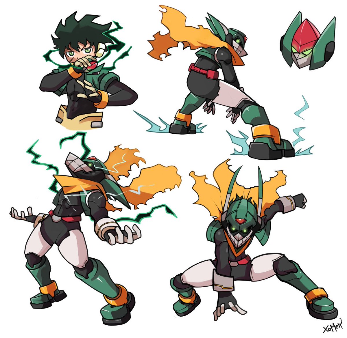 XomerArt's tweet photo. "Biometal modelo D"

#MHA #Megamanzx https://t.co/D1qrAcs8cH