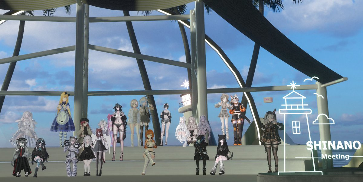 Stray_VR's tweet photo. しなの集会楽しかった～
改変のお勉強したい欲めっちゃ上がったからシルバーウィークはあれこれする
 #ShinanoMeeting https://t.co/WAkmEvTffN