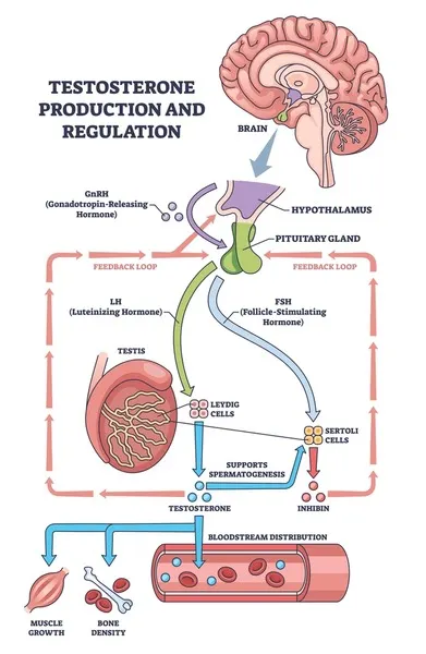 SolBrah's tweet photo. Rubbing liquid magnesium on your balls sounds wild until you realise the scrotal skin is paper thin.

Absorbs STRAIGHT to the Leydig cells: where testosterone gets manufactured. 

EVERY steroidogenic enzyme which converts cholesterol into testosterone in that chain needs magnesium to fire.

Pure vitality delivered straight to the source.