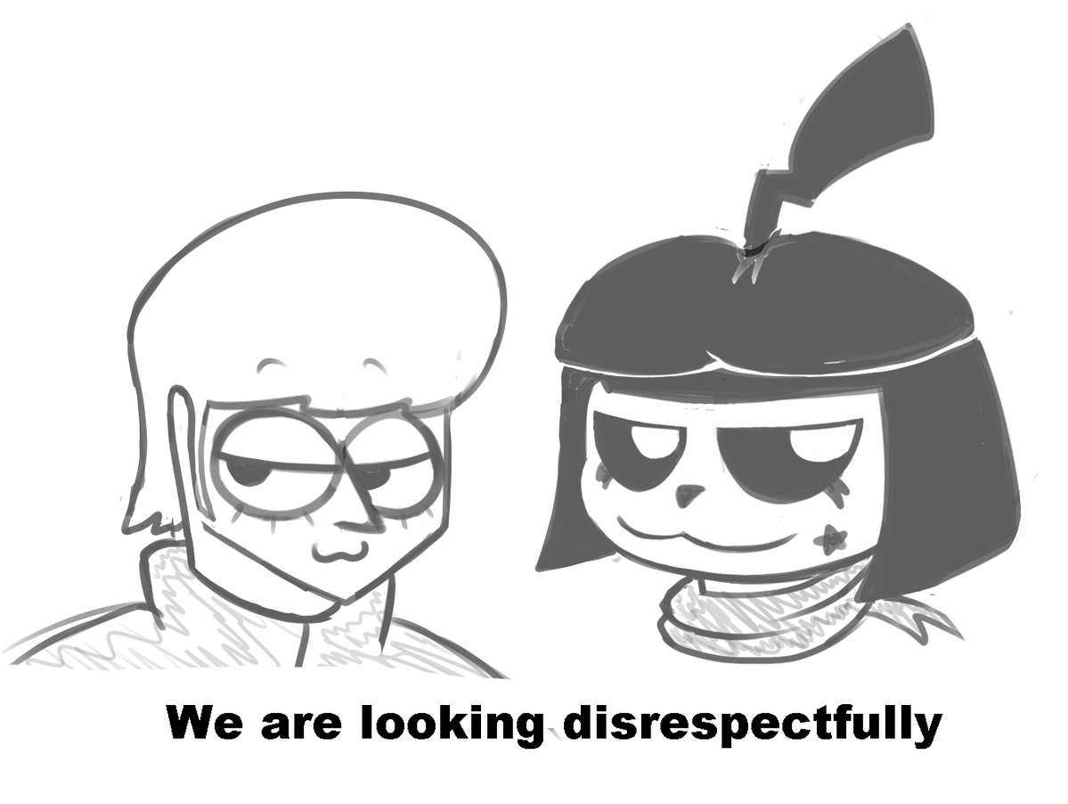 RubyDewNSFW's tweet photo. Quick lil self-ship sketch :P https://t.co/kXx86YXwns