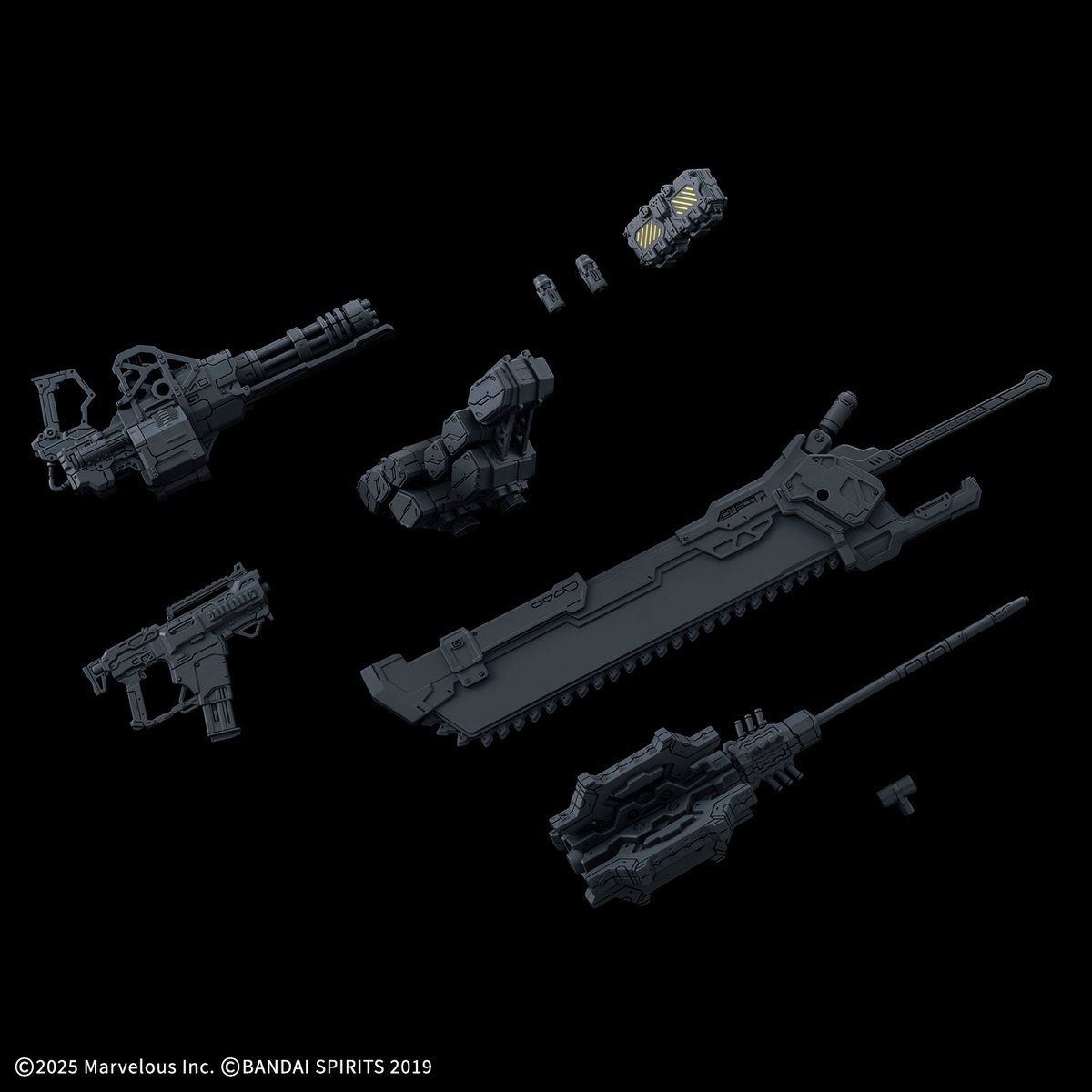 30mmissions's tweet photo. 【今週の新商品情報】

30MM オプションパーツセット DAEMON X MACHINA TS WEAPON SET 01

2026年9月26日(土)発売予定
メーカー希望小売価格：1,650 円（税10%込）

▼詳細はホビーサイトをチェック！
https://t.co/kMUOsIeJrM
#30MM #30ML https://t.co/ANZHO91Kmx