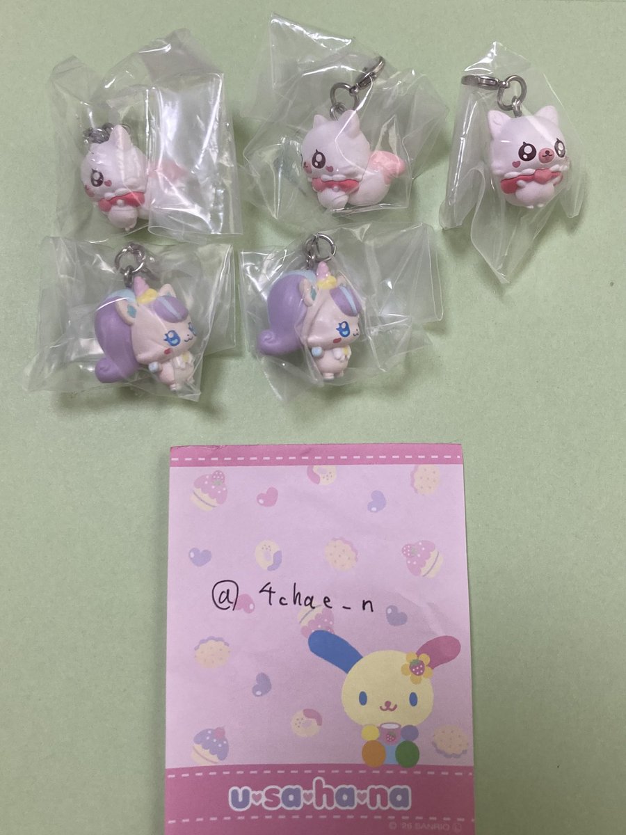 4chae_n's tweet photo. @11

ぷちきゅあ めじるしアクセサリー

交換募集

譲
こめこめ、にこ、きゃんでぃ
ばふ、めろろん、ぷりるん、ふわ、めっぷる

求
しぷれ、しふぉん

めっぷるはしふぉんと交換のみ

複数求めてます。
1点〜の交換からでも大歓迎です

交換方法:郵送 https://t.co/azYggxzPlD