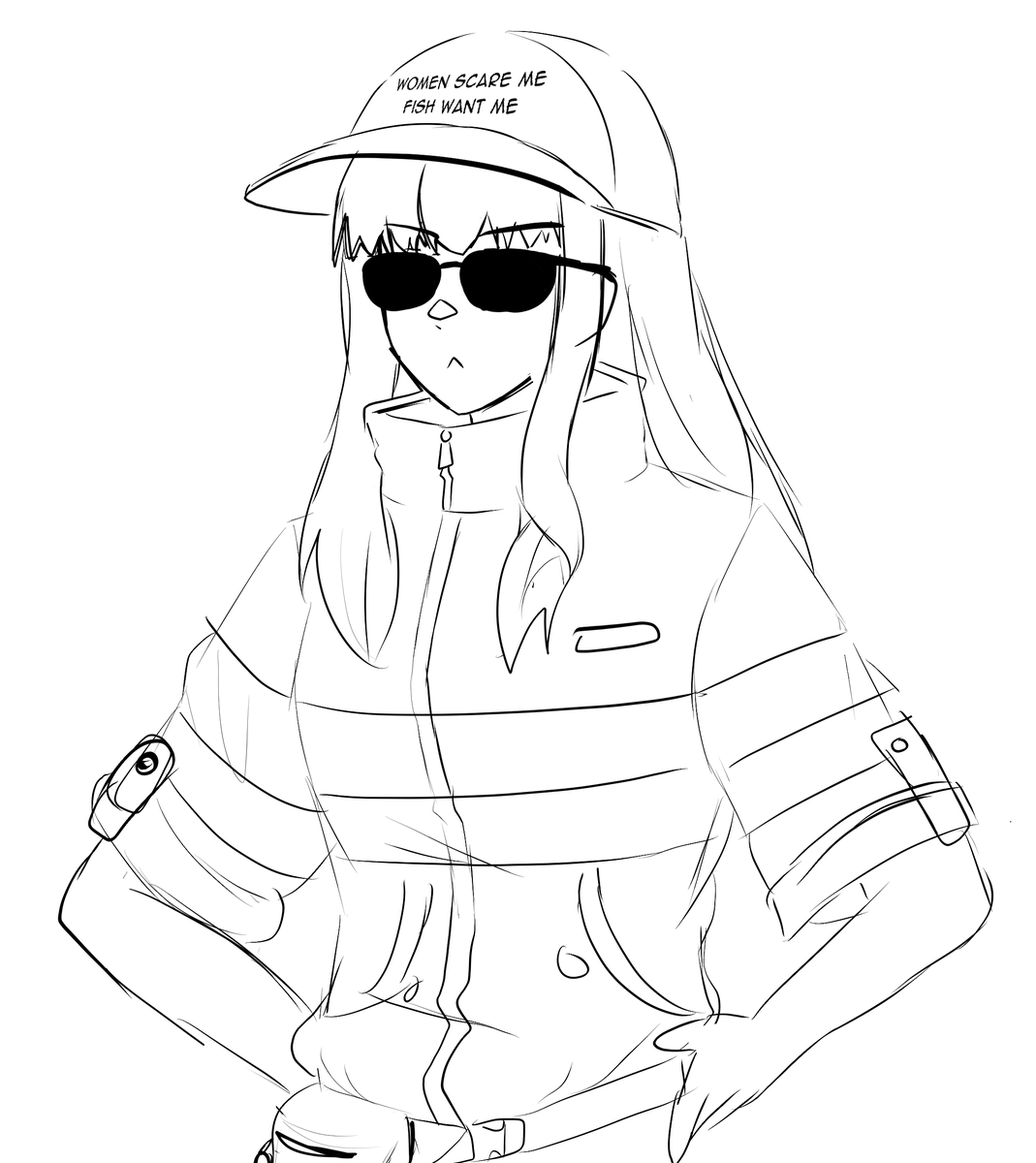 deltaYUN's tweet photo. Hakunons casual DLC outfit makes her look like a chud and I love it https://t.co/aiwcsgcM9Y