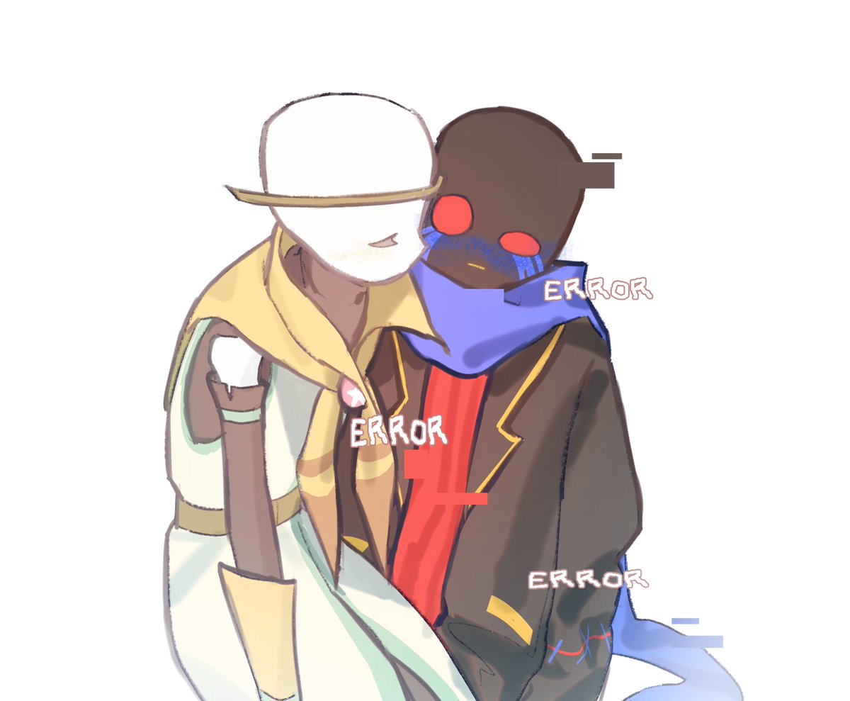 SensenKes's tweet photo. 好吧我不知道这对配对叫什么。
@franku101010 
#errordream https://t.co/pg27kaoJNA