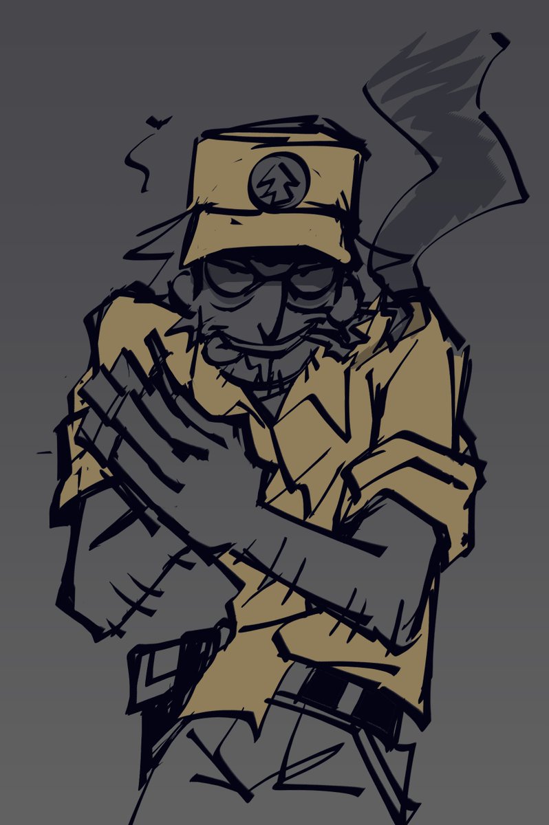 evilandhornydog's tweet photo. Some bullshit with smoking Camp Security Rick from the stream asjfahsdasfs. I should be prohibited from drawing at 5 am

#rnm #mortysummercamp https://t.co/R1S8qjzqHo