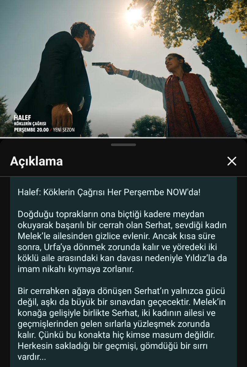 Halefzxr's tweet photo. 1. Sezon tanıtım açıklamasının 2. Sezon tanıtım açıklmasında ne işi var ???
Bundan kim sorumluysa lütfen düzeltsin 
#BiranDamlaYılmaz #ilhanşen #YılSer #HalefKöklerinÇağrısı 
@halefdizi @mostproduction https://t.co/9dhOR2LyoW