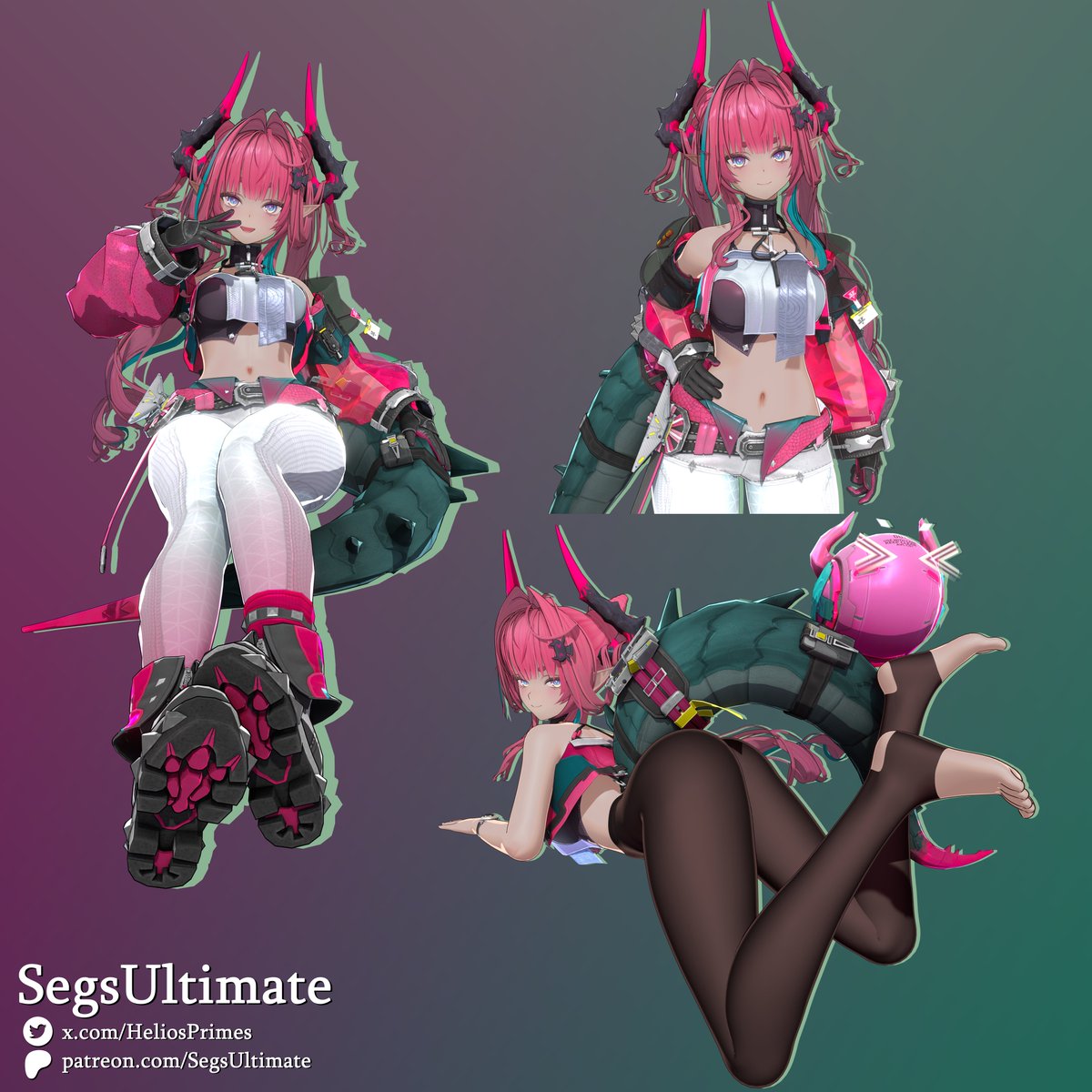 HeliosPrimes's tweet photo. Yvonne - Arknights Endfield model is now out! 

Model is available for 2 Weeks Early Access in my profile supporter link! https://t.co/PNKj9CzGIL