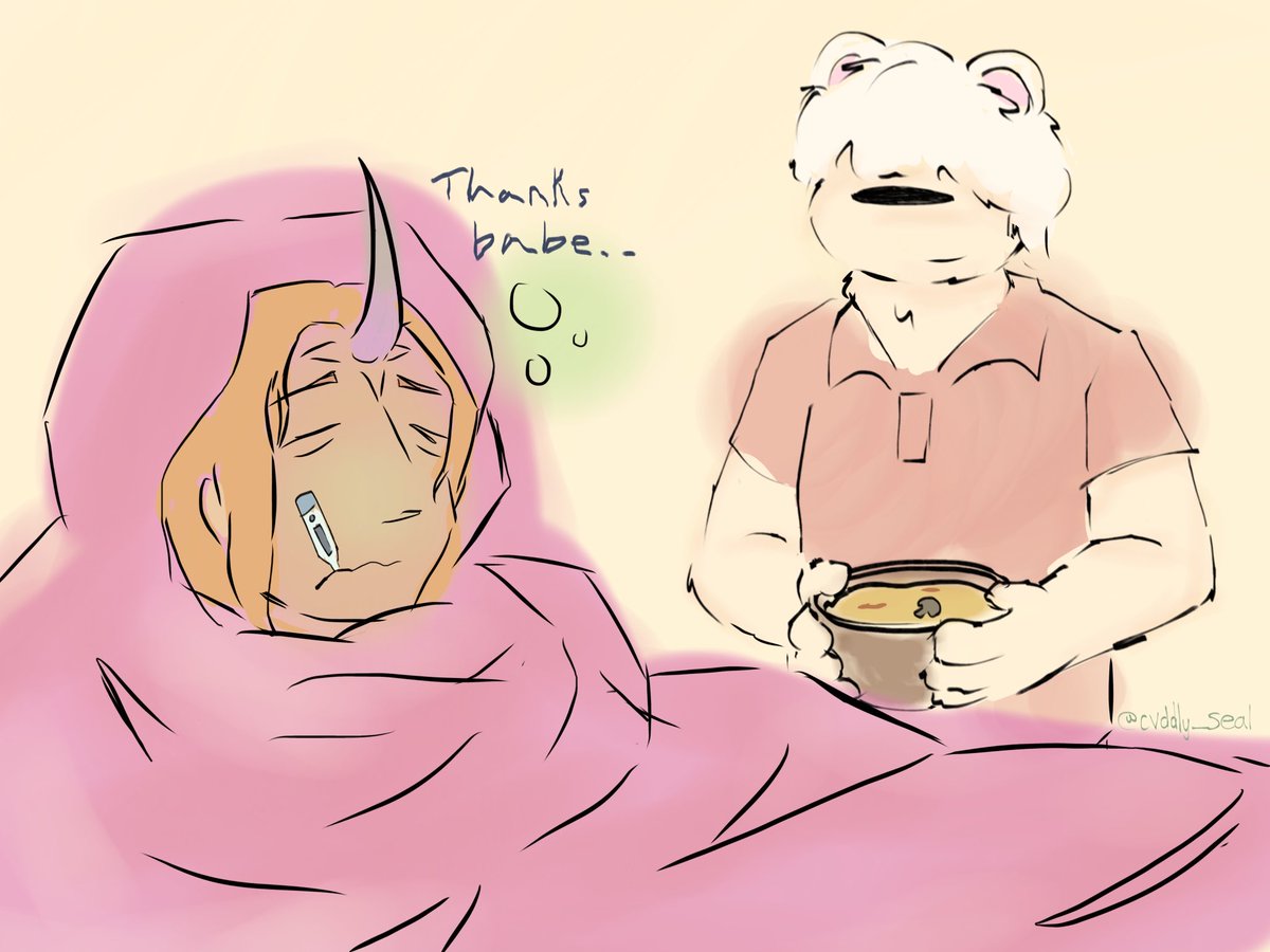 cvddly_seal's tweet photo. Through sickness and through health🤧🤒
Low effort doodle for day 5 sadly. I’ll try to do a full drawing for tomorrow!
#tomatosauceweek #tomatosauce #tomatoqsmp #Katiebqsmp #qsmp #qsmp2 #Katieb https://t.co/DmVFqBlsn6