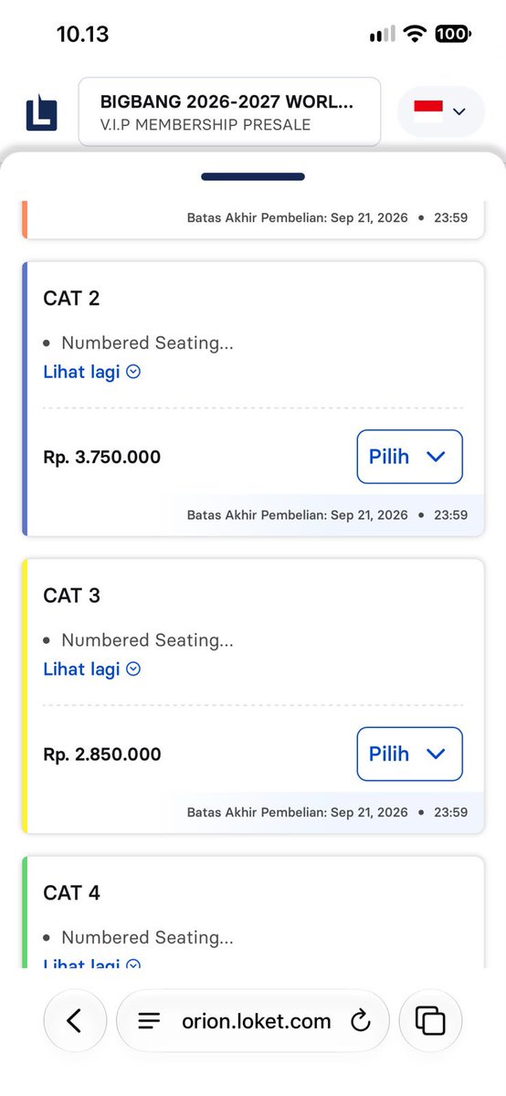 Ukisetiani's tweet photo. adakah yang minat, nanti isi data pribadi ajaa, dm guysss #bigbang #bigbangcosmosinjakarta https://t.co/9iSEsgoZ4k