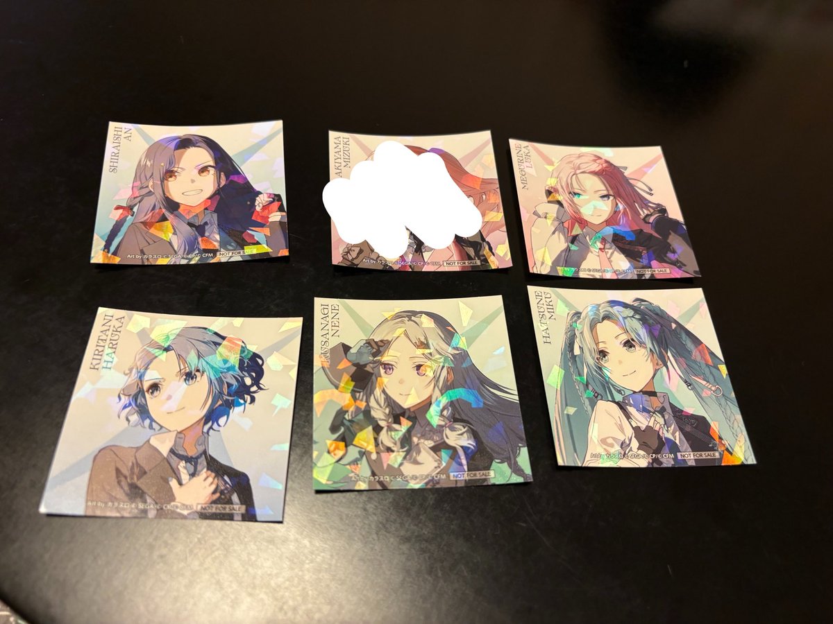 nico_4172's tweet photo. 【交換・譲渡】プロセカ 感謝祭 グリカ グリーティングカード

譲) 1～4枚目

求) 彰人or100円/枚

郵送
彰人⇄🚺.ユニットは複数可能
譲渡1枚～可
🟥は無印同数抱き合わせ必須

お気軽にお声掛けください。 https://t.co/dUDgUfIQ6w