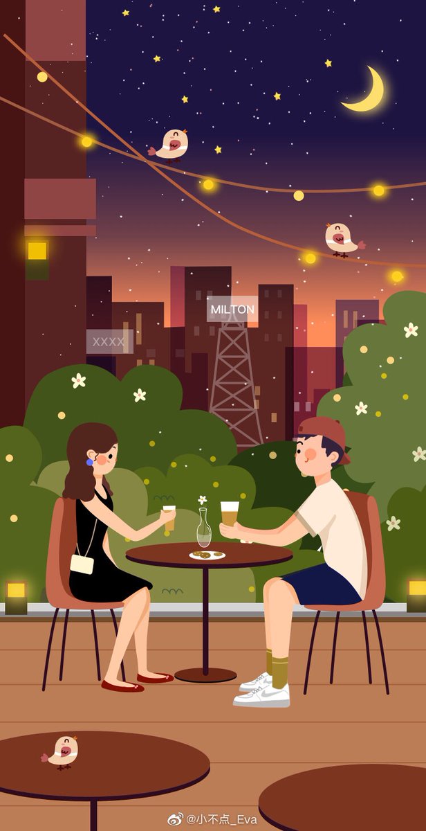 MilissaCarruth's tweet photo. Distance can’t dim the vibes—sipping the same late-night coffee, watching the same sunset, and sending silly stickers still makes you feel right here with me. ， https://t.co/gK5EX2BK91