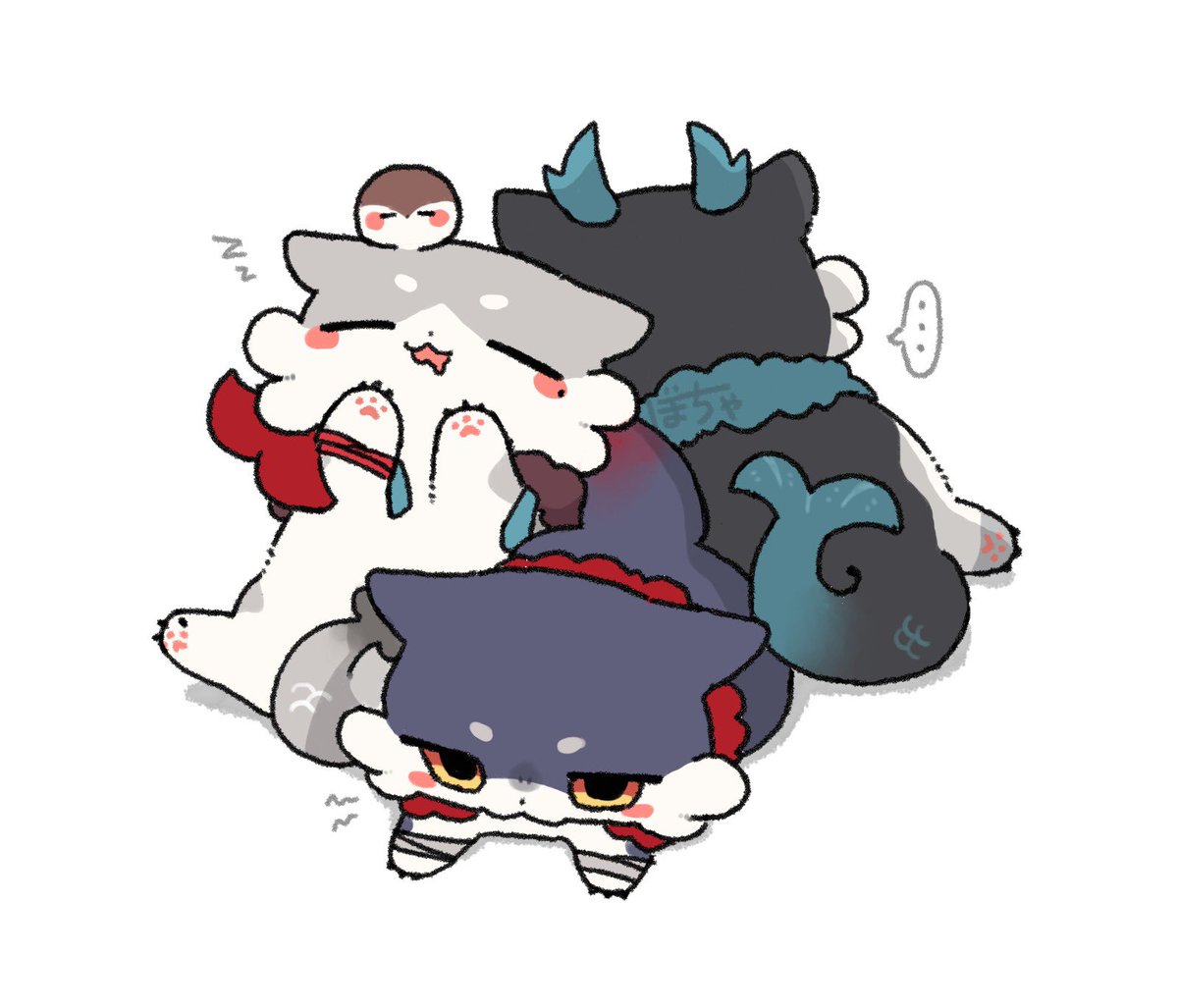 potapochi's tweet photo. ぬくぬくぬく https://t.co/jaAam2e4aW