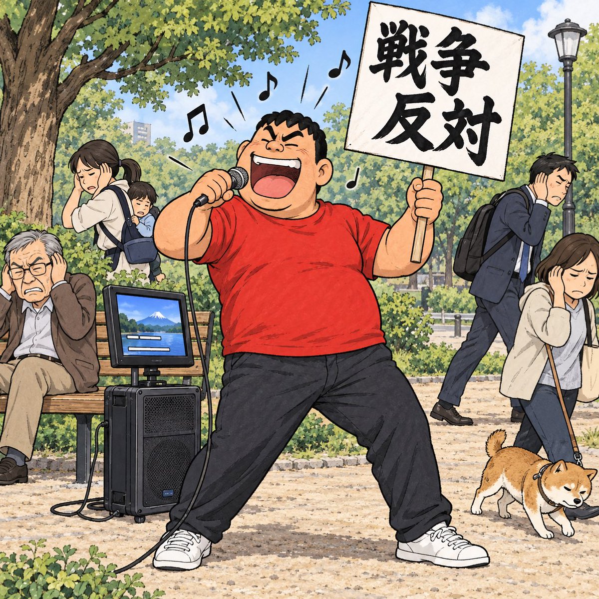 thesugarfields's tweet photo. ミュージシャンが、あまり気軽に政治を語らない方がいい理由。

発言する権利の話ではない。
単純に、そこで何が起きるかという話だ。

＊

まず、専門外のステージでは、
音楽で築いた実績は通用しない。

こちらが昨日知って怒った話を、
何年も調べている人がいる。
制度も経緯も、反論もその先も知っている。

もちろん、専門家でなくても発言していい。
ただ、音楽で得た拍手は、
その発言の正しさまで保証してくれない。

そこを取り違えると、
素人のカラオケになりかねない。

本人は熱唱している。
周囲は音程が気になっている。

＊

次に、主張の中身より先に、
自己顕示欲が伝わってしまうことがある。

「社会の問題に気づいてほしい」

と言っているつもりなのに、

「社会の問題に気づいている俺を見てほしい」

と見られてしまう。

人前に立ち、注目され、拍手をもらう。
私たちは、それを長年やってきた。

政治を語るときだけ、
その欲求が都合よく消えるわけがない。

世の中を照らすつもりが、
自分にピンスポットを当ててしまう。

＊

さらに、時間の話がある。

投稿そのものは、数分で終わる。
しかし、その日はそこで終わらない。

通知が鳴る。
知らない人が、間違いを指摘している。
しかも、悔しいことに詳しい。

こちらにとっての大発見は、
世間ではとっくに検討されていた。

すでに有力な反論がある。
前提の数字が違う。
肝心な条件が抜けている。

音楽なら昔の曲も喜ばれるが、
古い誤解の再演にアンコールは来ない。

説明を求められ、腹を立て、
反論を考えていたはずが、
相手のあらぬ人格否定しか思い浮かばない。

そうして、
曲を作るはずだった午後が終わる。

社会をよくするつもりが、
自分のストレスだけが積もっていく。

＊

ここで、話をすり替えない方がいい。

「歌手は政治を語るな」

と言われたのなら、
それは職業を理由にした口封じだ。

しかし、

「その政治の話はおかしい」

と言われているのなら、
それは発言内容への反論である。

数字や論理の間違いを指摘されているのに、
「ミュージシャンの政治的発言を許さない社会」
の話にしてしまう。

これでは、
自分が答えるべき問いを、
社会が反省すべき問題に置き換えただけだ。

しかも、そこには、
なかなか魅力的な役柄が用意されている。

声を上げたために叩かれる表現者。
圧力に屈せず歌い続ける自分。

さっきまで発言の根拠を聞かれていた人が、
いつのまにか、
弾圧に抗う主人公になっている。

この被害者ムーブにも、
実にミュージシャン的なスポットライトが当たる。

反論への回答はまだなのに、
照明だけは仕上がっている。

＊

反対に、拍手されても危ない。

「さすがです」
「よく言ってくれました」

うれしいので、次はもっと強く言う。

そのうち、
考えが深まったのか、
口調が激しくなっただけなのか、
自分でもわからなくなる。

音楽では丁寧に音量を調整する人が、
政治になると、
拍手のたびにフェーダーを上げてしまう。

そして気づけば、
同じ曲を好きな人の集まりが、
同じ相手を嫌う人の集まりになっている。

＊

もちろん、音楽に政治が入ってもいい。
暮らしの中で生まれる歌に、
社会への怒りや願いが入るのは自然なことだ。

黙っていられないことも、
言うべきこともあるだろう。

ただ、
自由に語れることと、
語った内容が正しいことは別である。

いい曲を書けることも、
海外の有名な音楽家が政治を語っていることも、
自分の発言が正しい理由にはならない。

投稿する前に、
もう一度考えたい。

本当に伝えたいことがあるのか。
それとも、
これを言う自分がかっこいいのか。

反論されたとき、
内容を確かめられるか。
それとも、
傷ついた自分を主役にしてしまうか。

私にも、当然、心当たりがある。

マイクを持つ自由はある。

ただ、
マイクを持っただけで、
正しくなるわけではない。