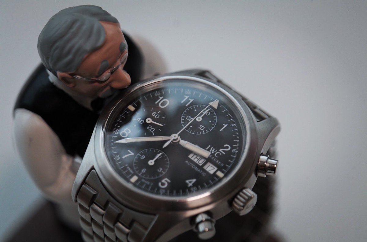 BarnackJh's tweet photo. 長年の相棒⌚️
IWC「メカニカル フリーガー クロノグラフ(Ref.IW370607)」
涼しくなってきたし、そろそろ出番かな⏳
#iwc #iw370607 #メカニカルフリーガー #chronograph #watch https://t.co/O3mbxhQgZK