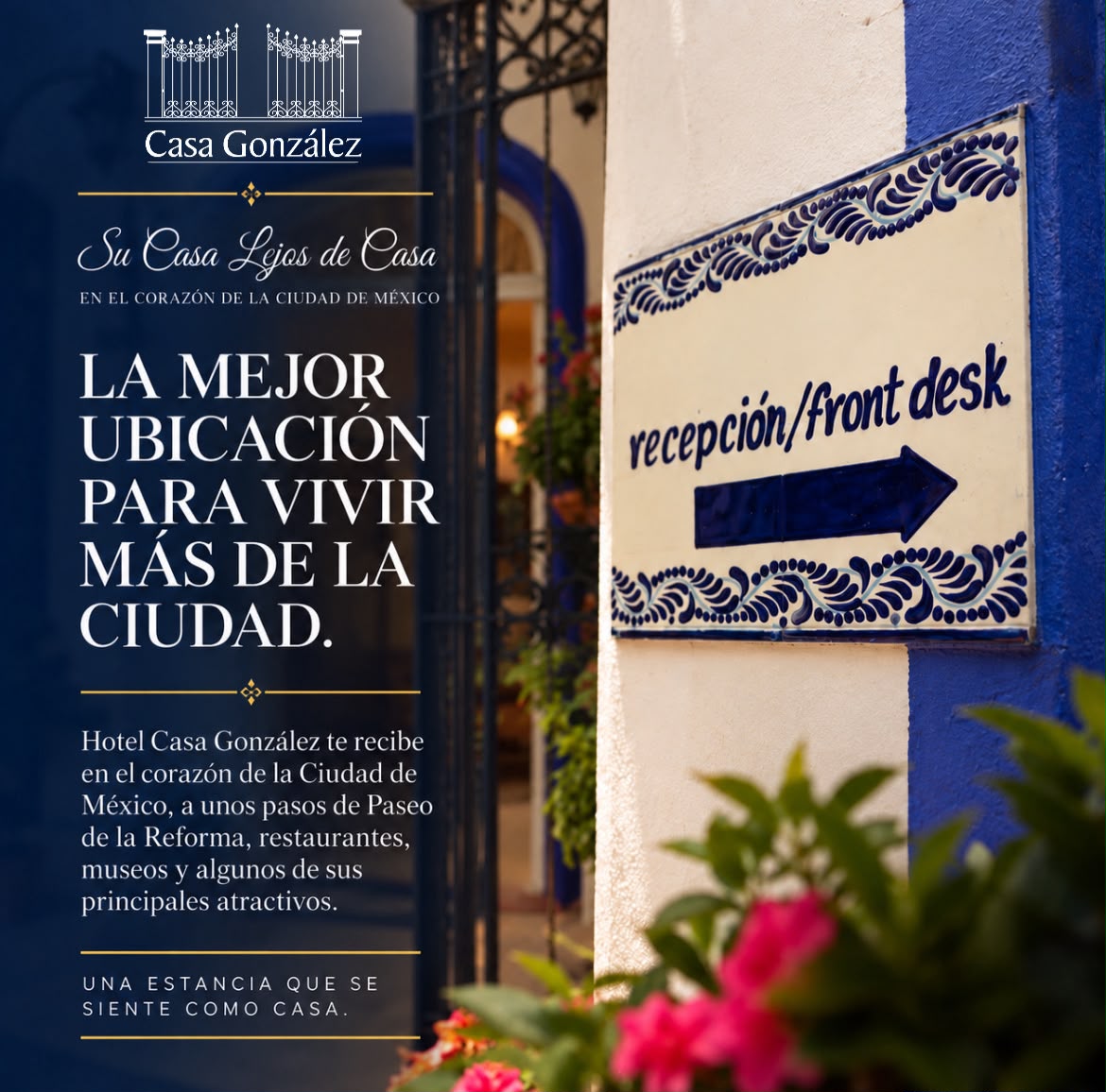 casagonzalez's tweet photo. Ven y conoce la Ciudad de México, una estancia que te hará sentir como en casa. 
#HotelCasaGonzalez #CDMX #Estancia #México https://t.co/BeAltSkPB7