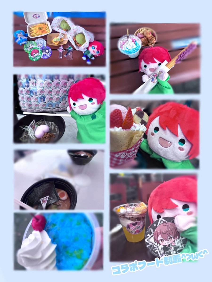 JP_love1217's tweet photo. @jpapachannel さんへ💌💚
先日よみラン行ってきました🏃‍♀️💭
沢山のお友達と会えてとっても楽しめた>ᴗ<🌟
1日目は雨ずっと降っててどしゃぶりレイン🎶って皆でふざけてた🕺
2日目はバンデット楽しすぎて3回乗った⬅️⁉️
コラボフード全部美味しかったよ😋
今日も大好きです❣️
#からぴち #からぴち遊園地 https://t.co/7YiwgDP5y2
