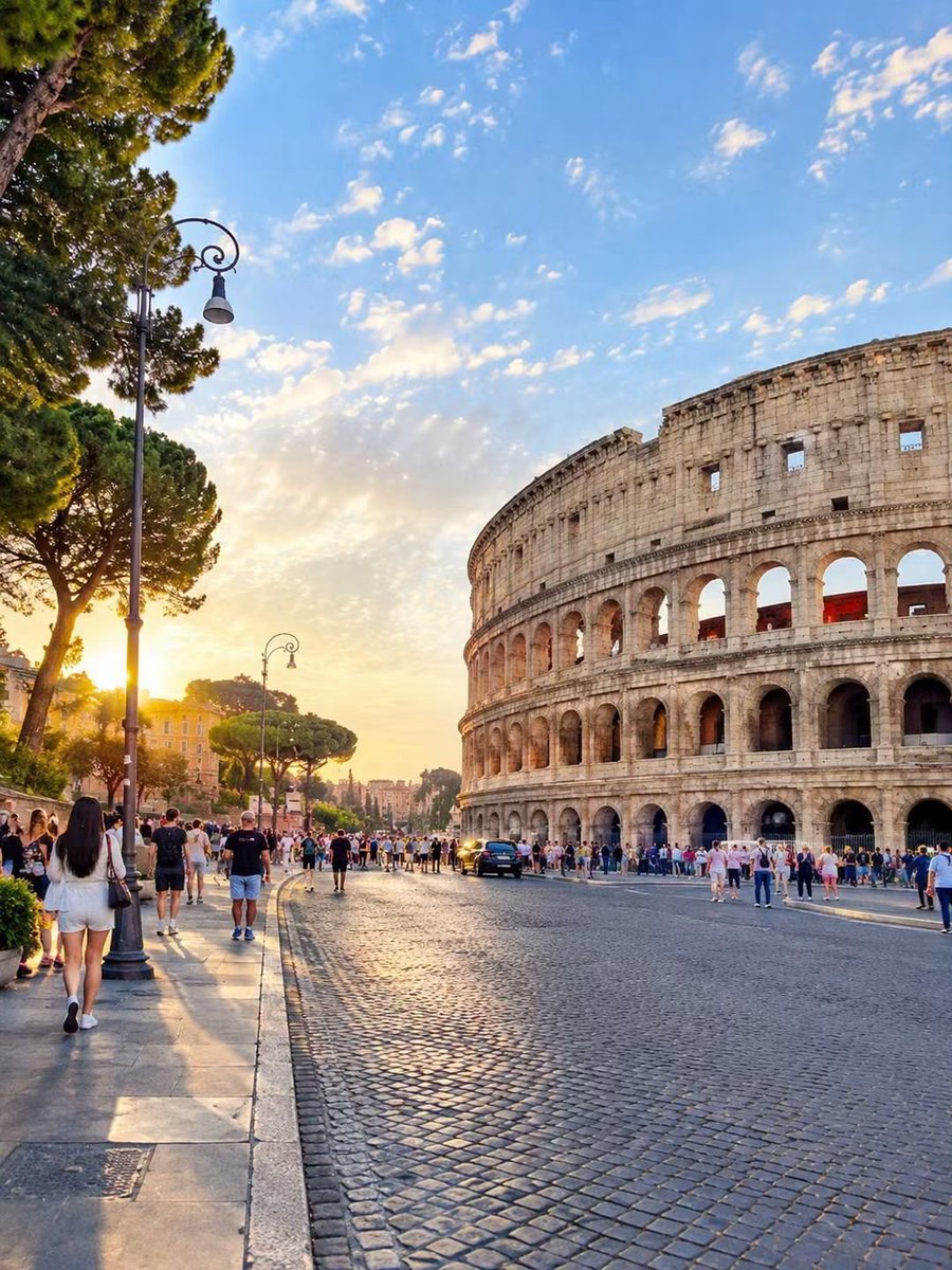 PrettyCitiesX's tweet photo. Colosseum, Rome 🇮🇹 https://t.co/uBw98RpVHN
