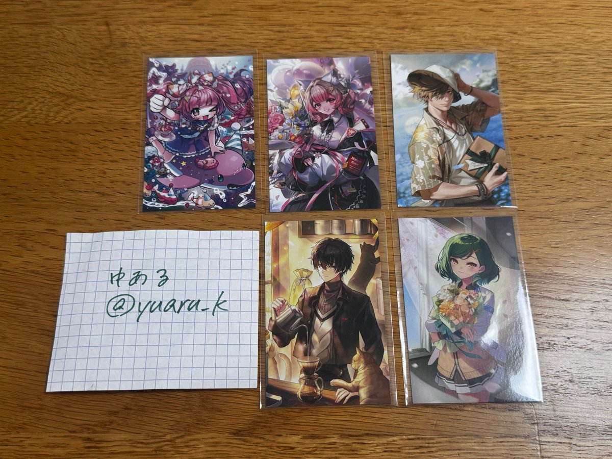 yuaru_k's tweet photo. 【交換】にじさんじ ノスタルジアコレクション 

譲→画像1枚目

求→画像2枚目or定価(送料当方負担)

郵送or大阪(梅田>その他)でのお取引
お気軽にお声がけ下さい https://t.co/fDf0aQz7j2