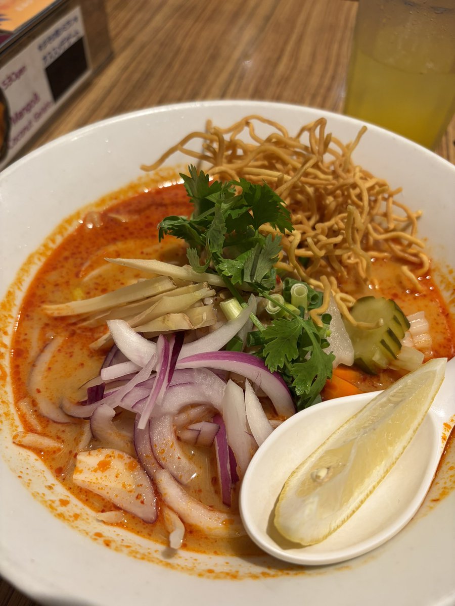 shiawaseayan's tweet photo. 2026.8.3 

二子玉川　
シミラン

ヤムウンセン
生春巻き好き🥰
〆麺 https://t.co/ioW2hqDFal