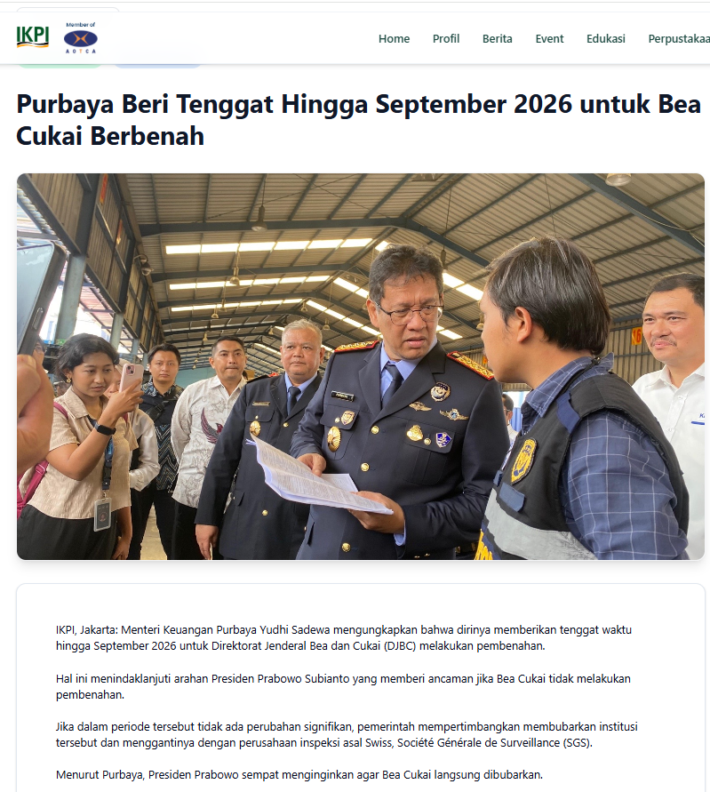 ardisatriawan's tweet photo. Target: September 2026 Bea Cukai dibenahin.

Kenyataan: September 2026 Purbaya diganti.

🤔🤔 https://t.co/MhzHK5rGy5