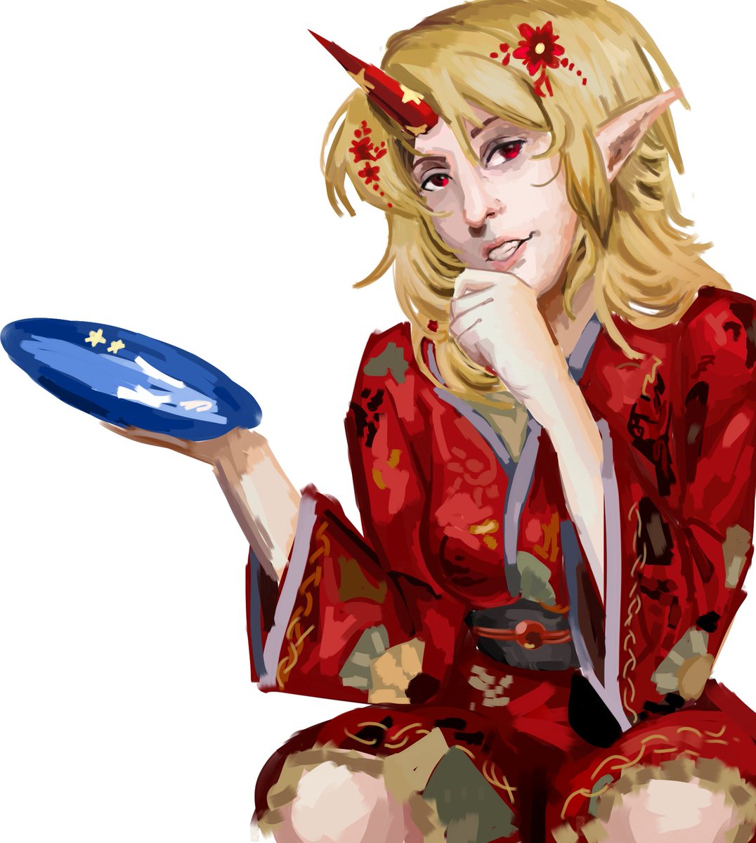yuyumma_'s tweet photo. Yuugi  wip   😍😊
#東方Projectㅤㅤㅤㅤ https://t.co/48nzt1zW6F