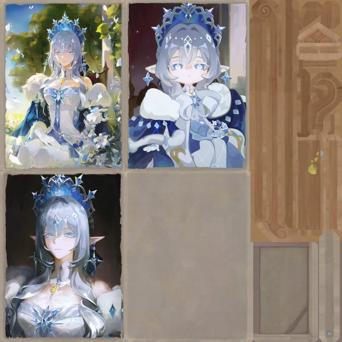 codenameDOCTOR's tweet photo. // 7.1 PRELOAD

WHOEVER PAINTED THESE IN GAME I WILL KISS THEIR HANDS, ANY CHARACTER EVEN IF IT IS A JACKFROST https://t.co/pKTzNfpC79
