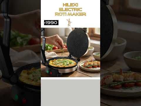 GadgetsShiksha's tweet photo. Are you looking for a 950W Automatic Temperature Roti Maker? Check out the #Hilexi 950W 950W Overheat Protection Roti Maker! #Hilexi #Roti #Maker #RotiMaker #HilexiRotiMaker #950WRotiMaker #AutomaticTemperatureRotiMaker #Review ►https://t.co/yWNC5Qgy7y https://t.co/QQqu4u5q3g