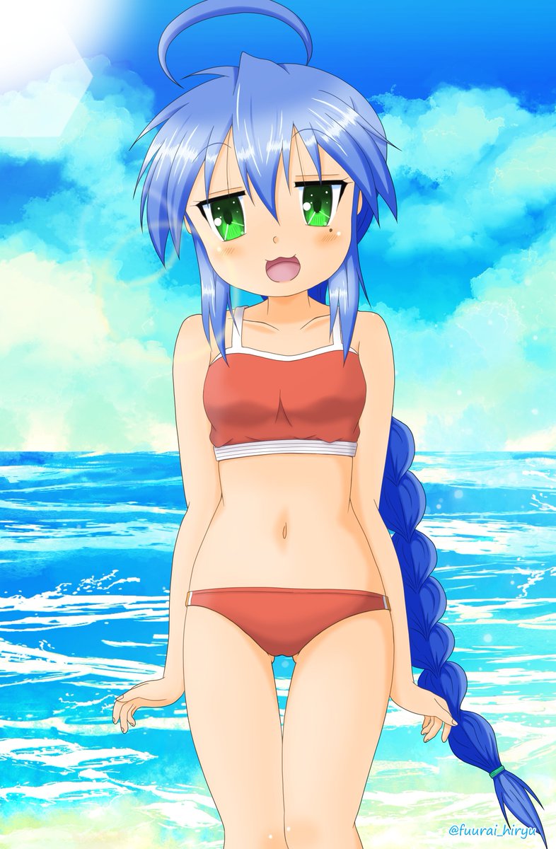fuurai_hiryu's tweet photo. 効果があるか分からないけどやってみるw
こなちゃん中心で描いてます。
#シルバーウィークはフォロワーさんが増えるらしい https://t.co/mwRXew6BKY