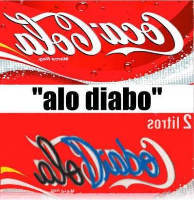 pkouv_'s tweet photo. @Turvikz @itsmarcxii @Eris_sld it's a myth in brazil, they say when you read the mirrored version of coca cola it says "alo diabo" which means "hello devil" in portuguese https://t.co/NVOTf7Z9hQ