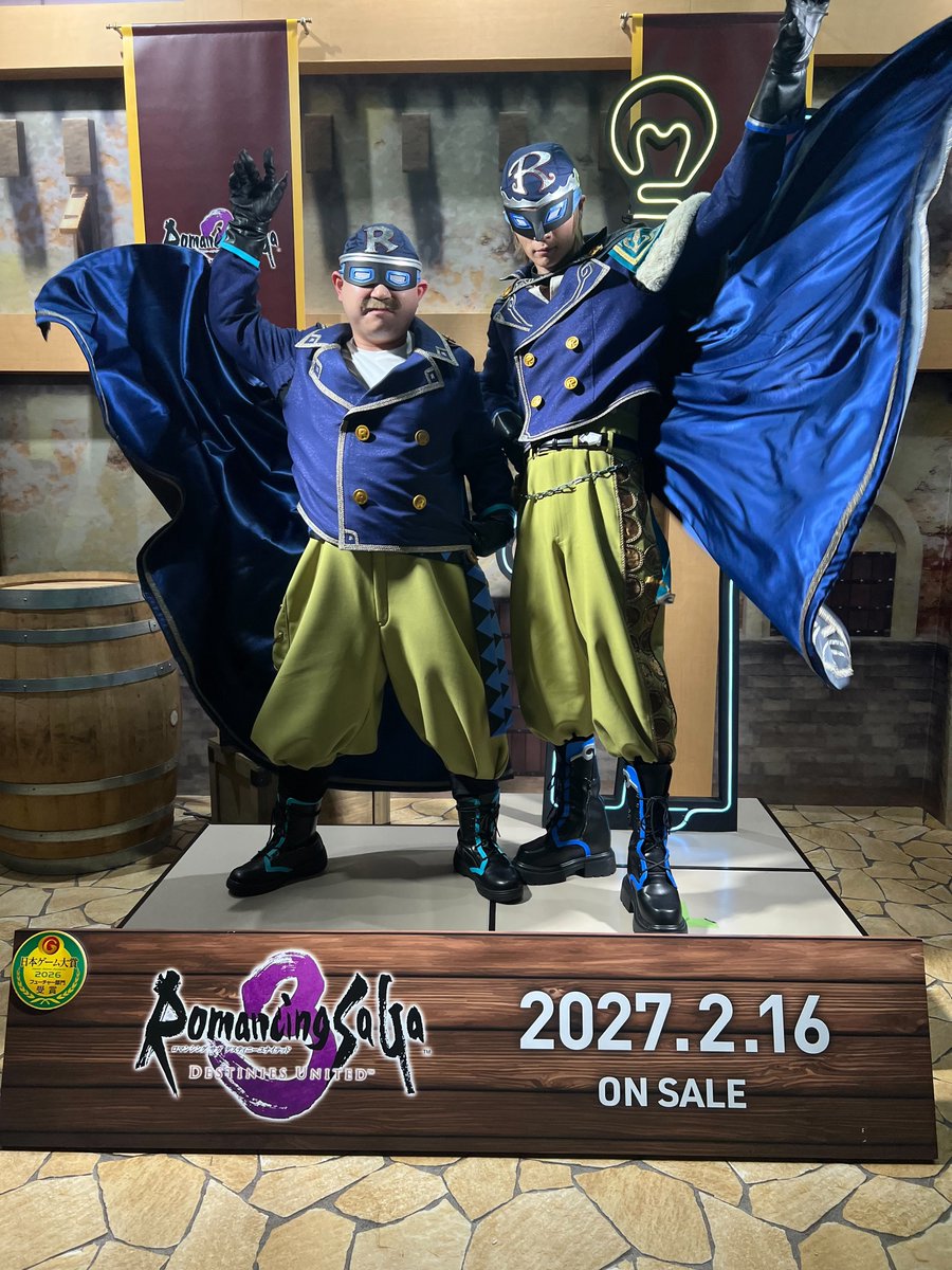 makkam7981's tweet photo. 怪傑ロビンがいる限り！
この世に悪は栄えない！

怪傑ロビン　@imashi1223

#TGS2026  #ロマサガ3R #ロマサガ3リメイク #デスサガ https://t.co/4iv91fUpPB