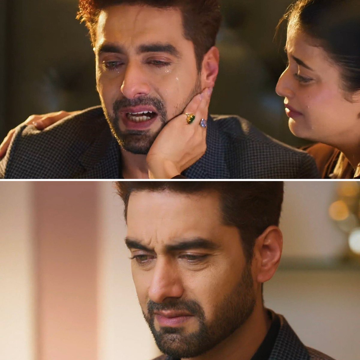 ridita03's tweet photo. This scene breaks my heart 😭
Armaan sa 🥺🫂
Kaise phut phut ke ro raha hei 😭
#yrkkh #armaanpodder #rohitpurohit https://t.co/Mn9w8W06Dl