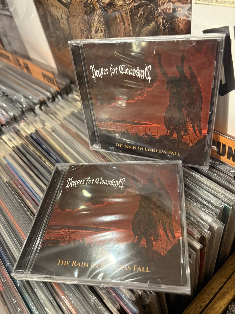RETRIBUTION178's tweet photo. ノースカロライナ産VEGAN EDGE METALの伝説PRAYER FOR CLEANSINGによる1stアルバムを入荷💿 EDGE METALの金字塔作品にて本国で完売間近との事でお早めに🗡️🪽 https://t.co/zrGoDKcr2O https://t.co/GEIGkyExdv