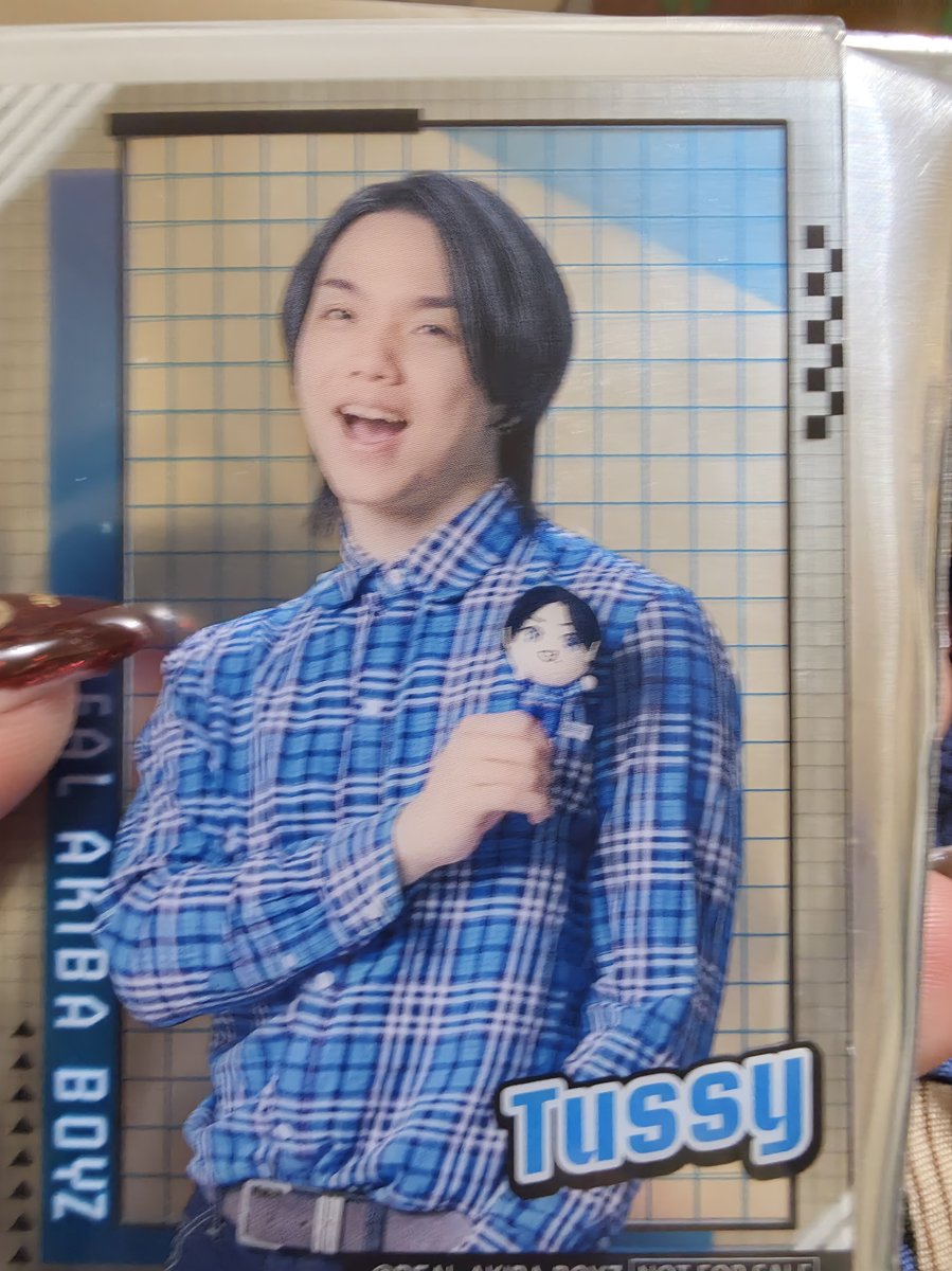 a_ta_egg's tweet photo. 息子がGIGO行ったらしくて あーたがRAB好きなの知ってたからランダムクリアカード付きのドリンクわざわざ頼んでノベルティ貰ってきてくれた！レ！ https://t.co/PQ43qmqNDx