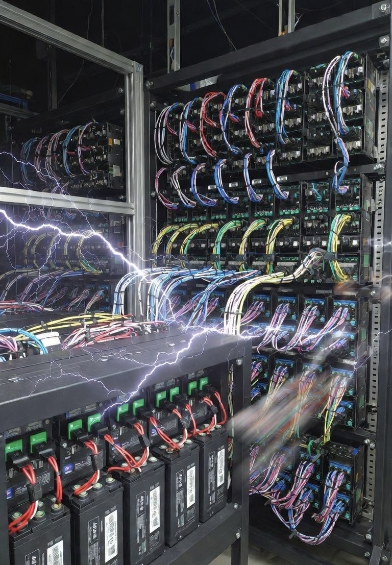 Bnblive0's tweet photo. •GenerativeTelecom •OpticFiberSys •BatteryStation •OpticFiberCenter •PPAFTelecom •FiberNetwork •EnergyStorageSystem #NOC #NetworkCommand #BNBLPPAFFiber #LightningEffect #SurfaceInteraction. https://t.co/MHFhhXk17k