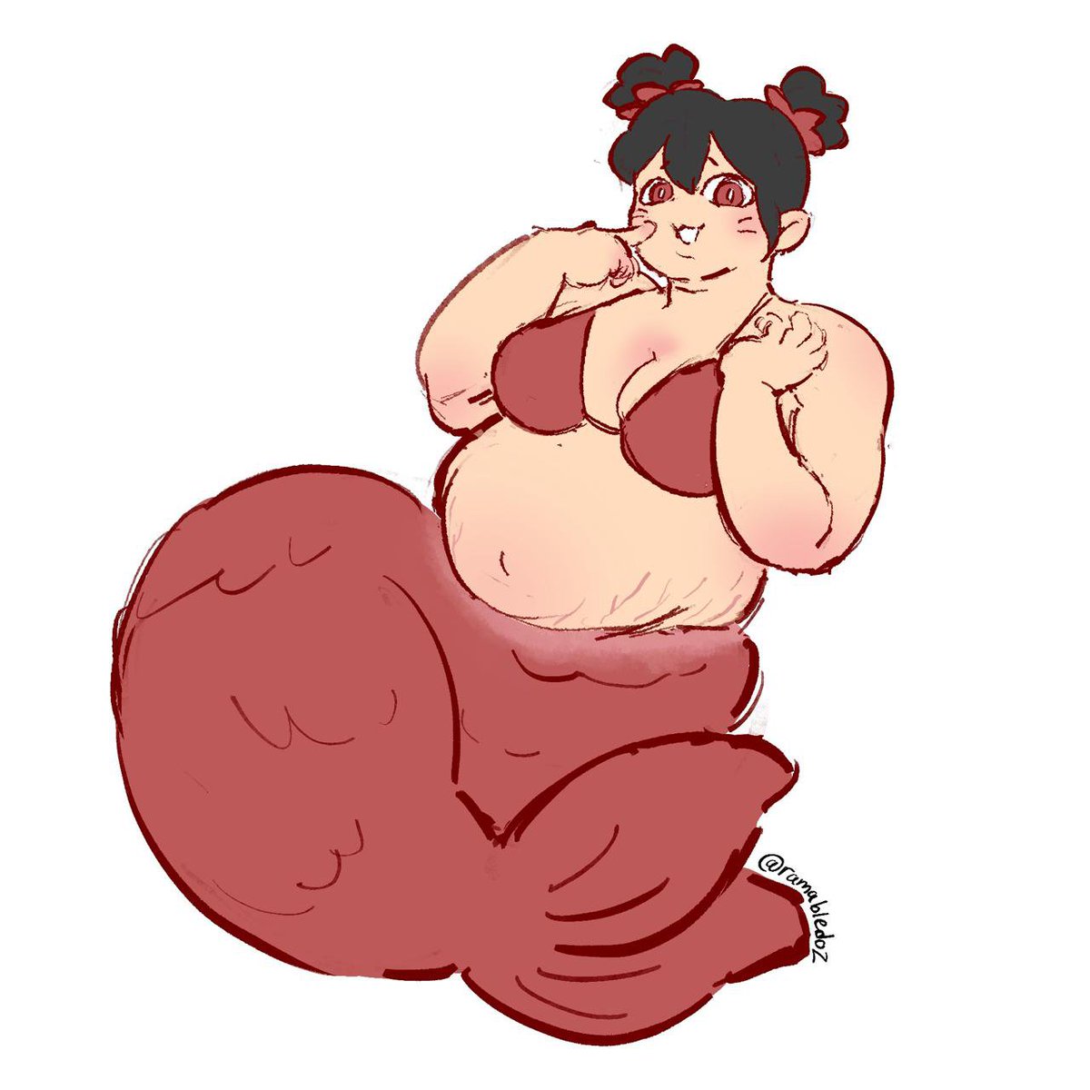 DinaraTheArtist's tweet photo. Omg my oomf made this for me from my siren human version fanart and AAAAHH SHE'S SO PRETTY
Art by: @ramabledoz btw

#Chiikawa #ChiikawaSiren #Siren https://t.co/mu8BNpFQq5