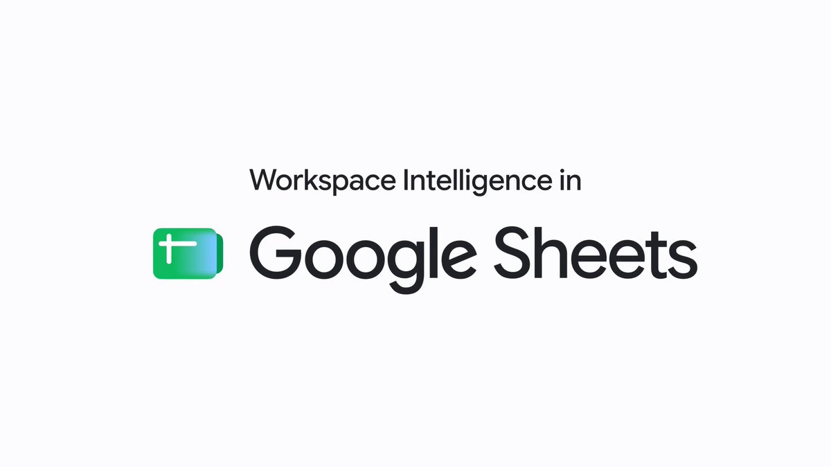 Build or edit spreadsheets with just a prompt. With Workspace Intelligence, Gemini in Sheets enables you to create…