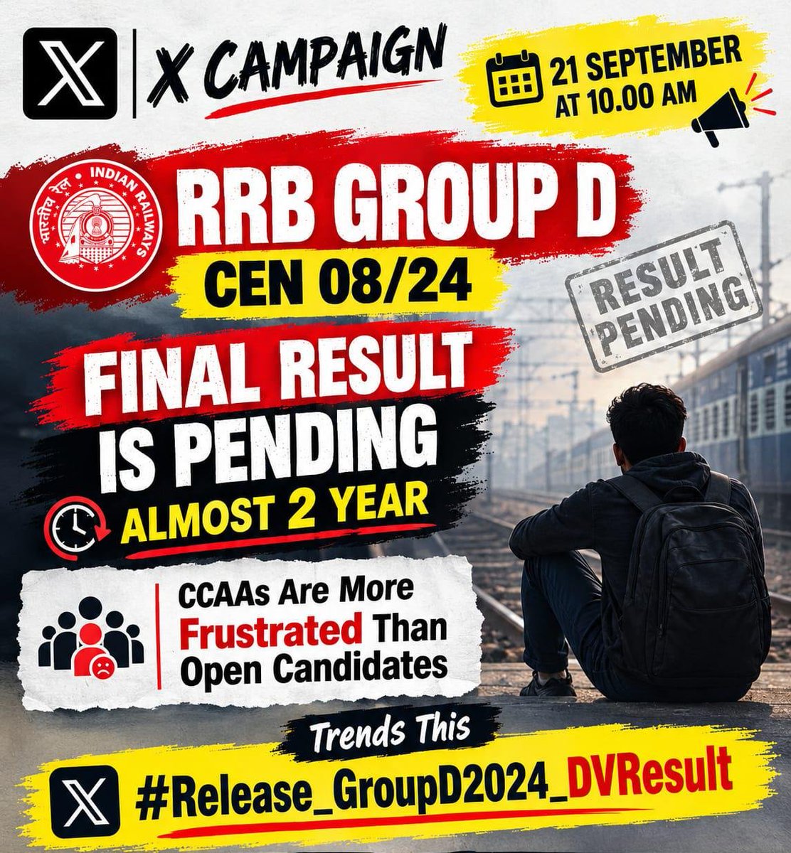 sachinchauhanak's tweet photo. #Release_GroupD2024_DVResult https://t.co/NyxmBIrS1n