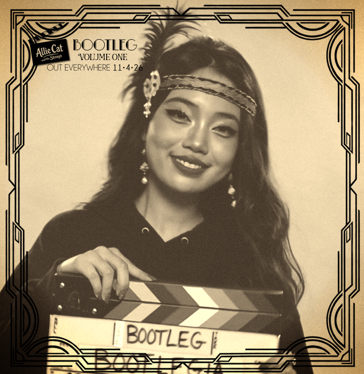AllieCatTunes's tweet photo. We officially wrapped #Bootleg on September 8, 2026! 🥂 Out EVERYWHERE November 4. Between my fall classes and studio schedule, sleep is apparently an elective this semester. 🖤 https://t.co/FezHPpuj5x