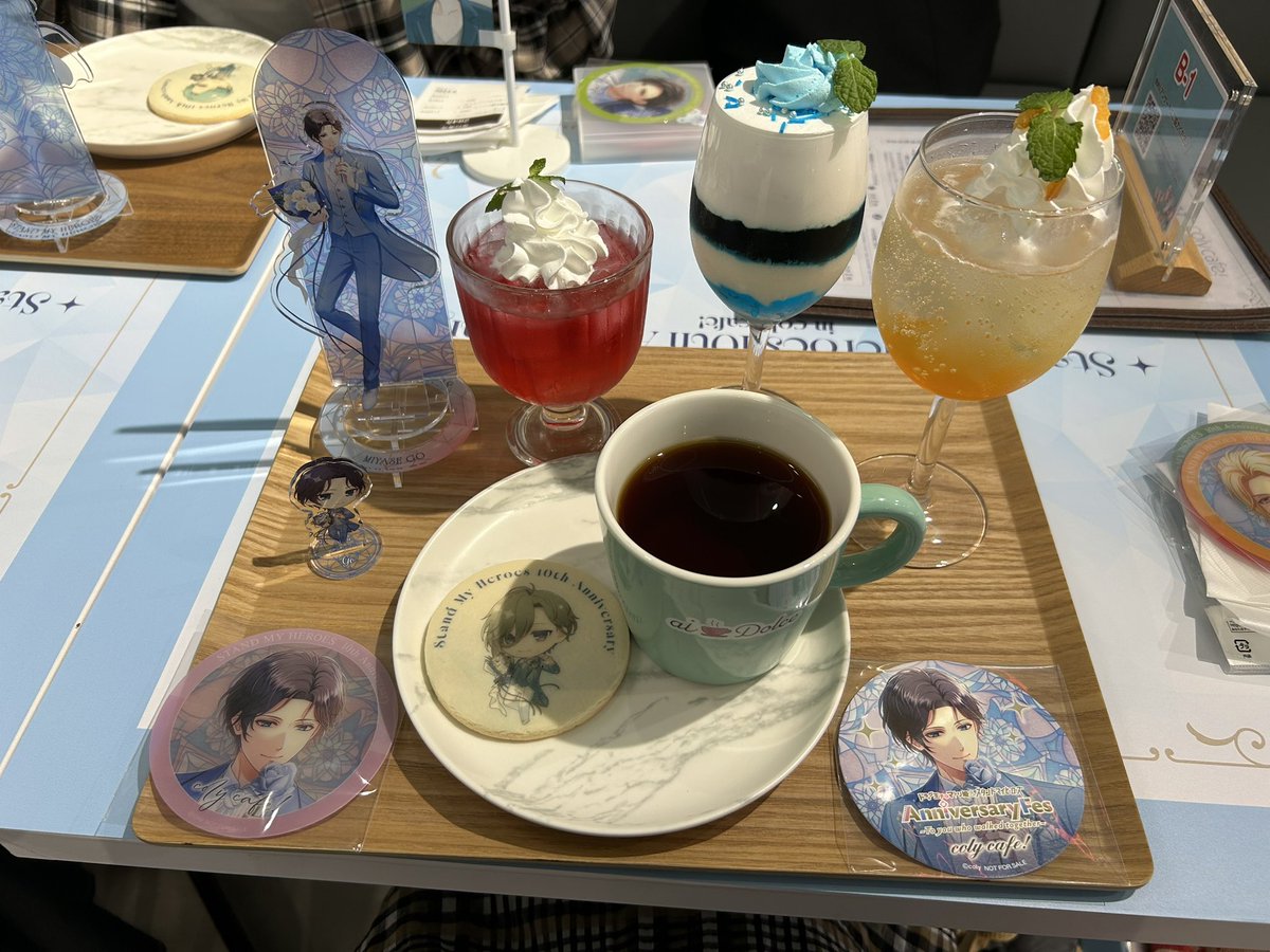 tir_nok's tweet photo. 10周年おめでとうございます‼︎✨
#スタマイ #colycafe https://t.co/vrMymqJqHF