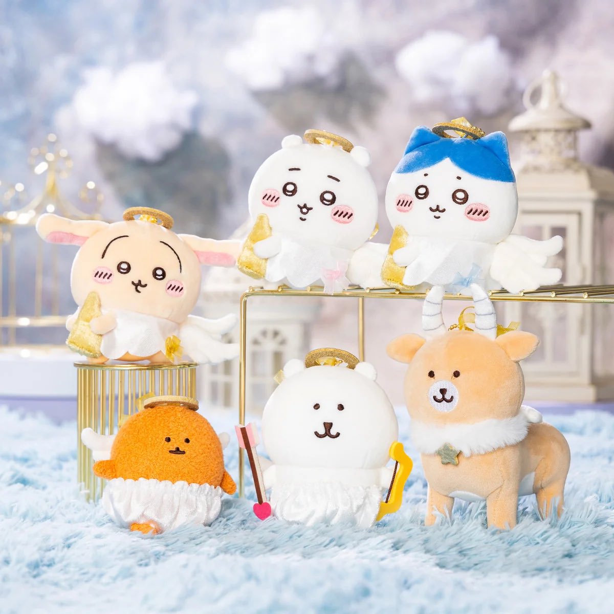 k42wKKihKBGTvXv's tweet photo. ナガノマーケットにて現在販売中です！！

ナガノキャラクターズ ふわぱたエンジェルマスコットちいかわ、ハチワレ、うさぎ

https://t.co/QfLUIeOKFl https://t.co/Riz60XCAyQ